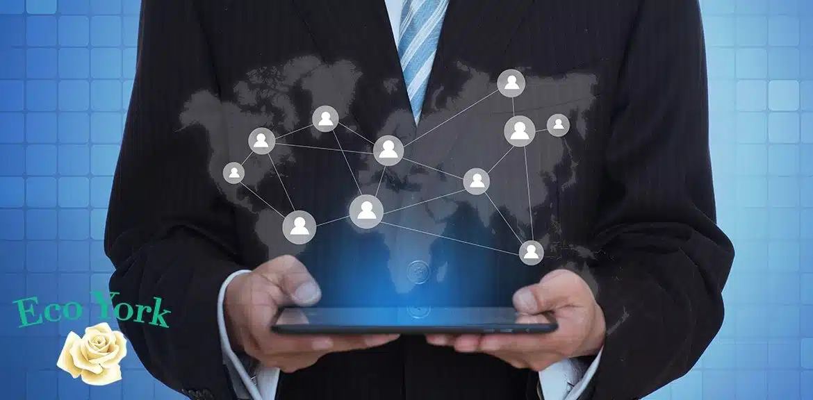 Business referral network software