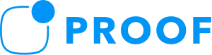 Proof Full Blue Logo