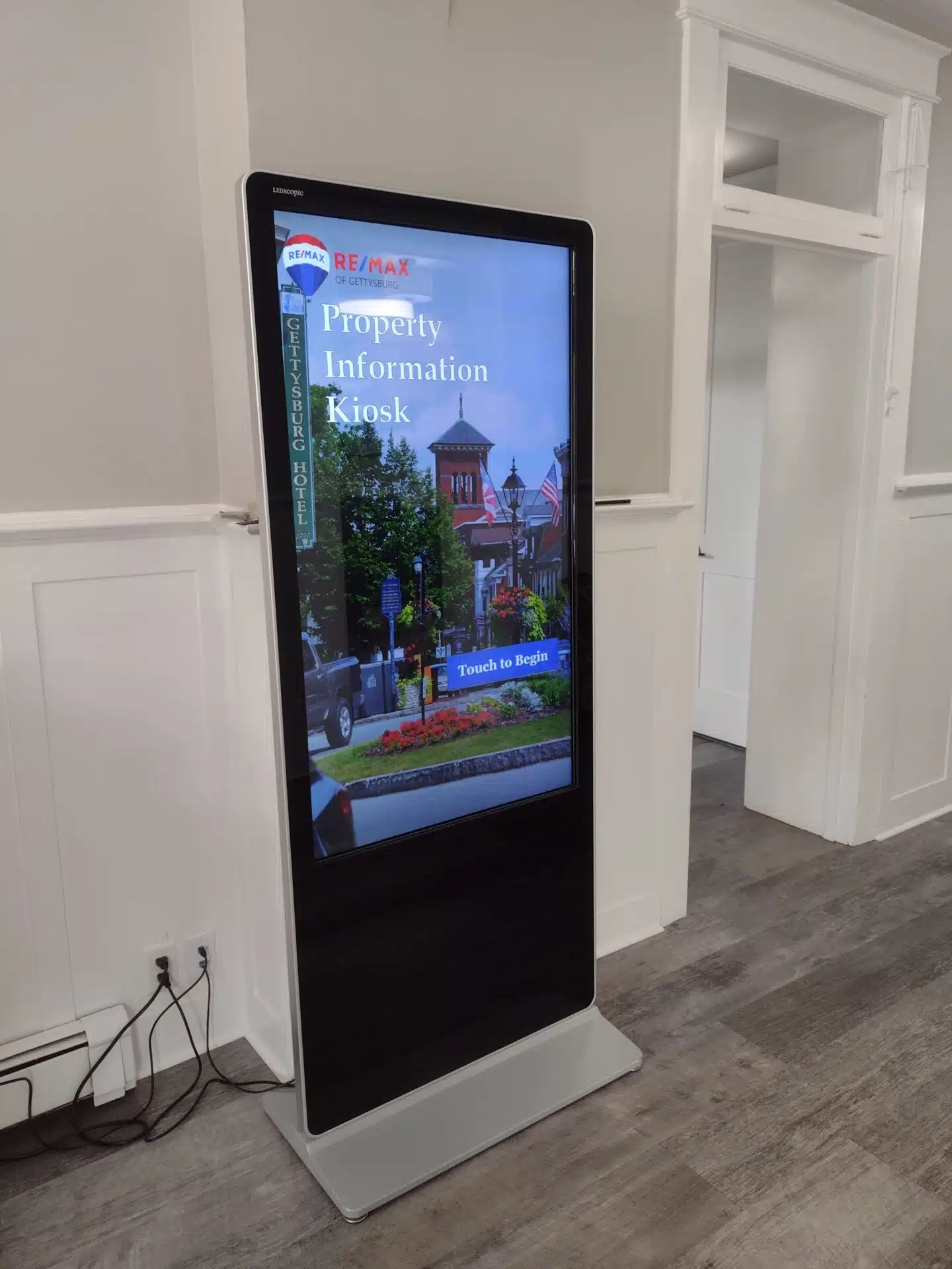 gettysburg realestate kiosk