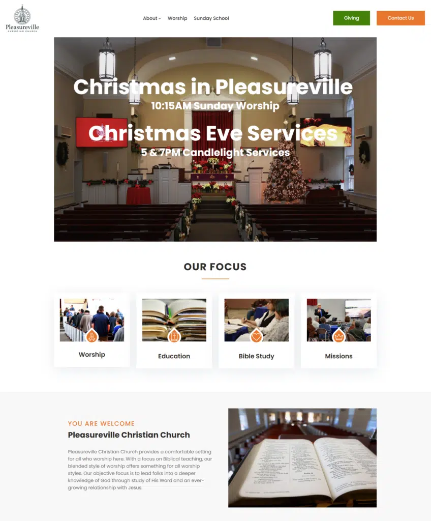 Pleasureville Christian Church